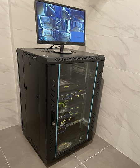 北京院子別墅?？低暟卜辣O(jiān)控安裝工程